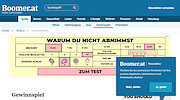Boomer Gewinnspiel