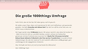 1000Things Gewinnspiel