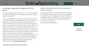 Tiroler Tageszeitung - TT Gewinnspiel