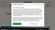 GUSTO Gewinnspiel