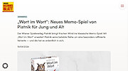 Wiener Bezirksblatt Gewinnspiel