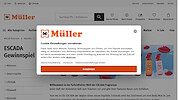 M&uuml;ller Gewinnspiel