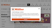 M&uuml;ller Gewinnspiel