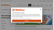 M&uuml;ller Gewinnspiel