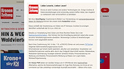 Krone Gewinnspiel