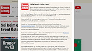 Krone Gewinnspiel