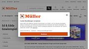 M&uuml;ller Gewinnspiel