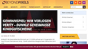 BeyondPixels Gewinnspiel
