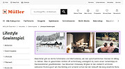 M&uuml;ller Gewinnspiel